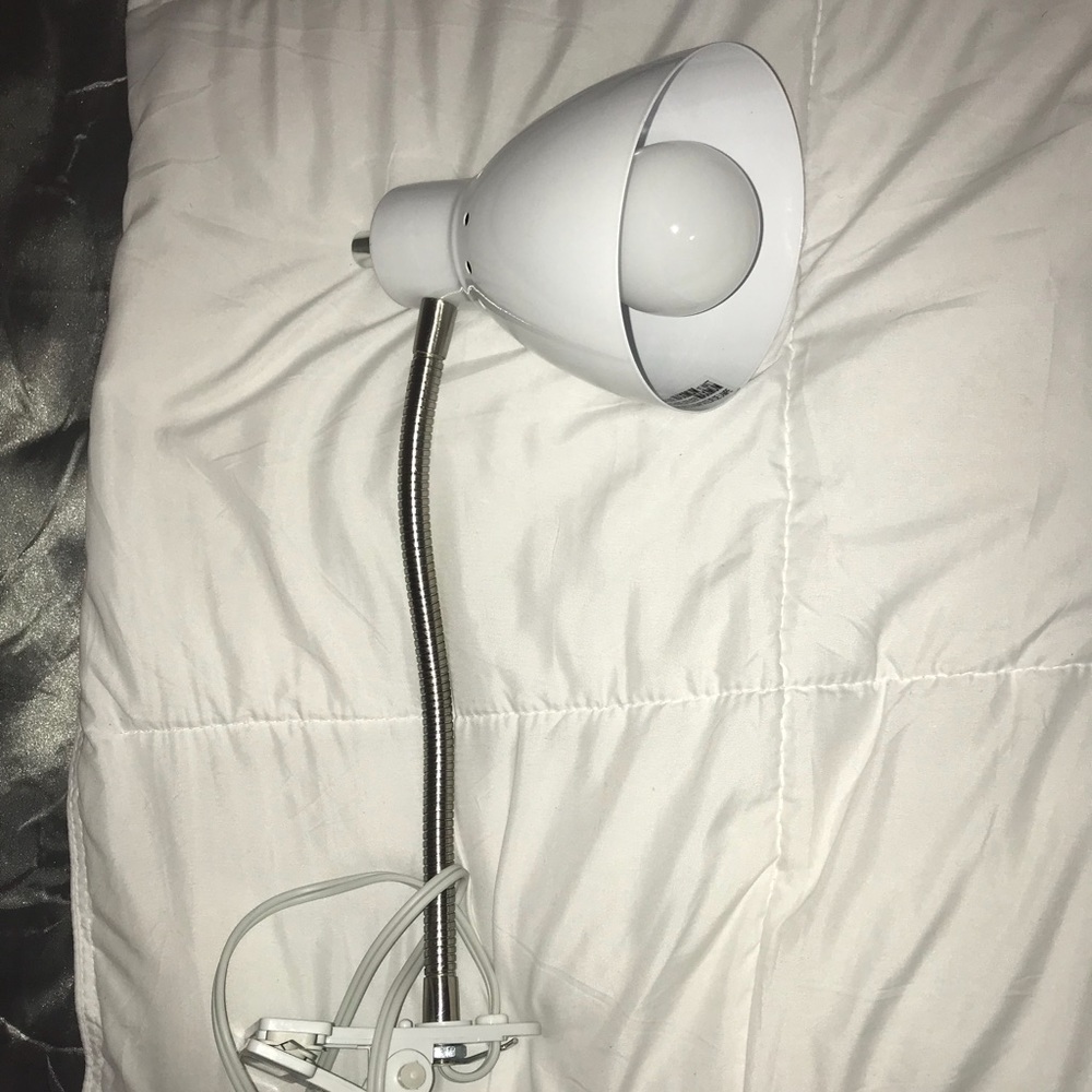 Clip on desk lamp